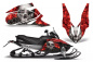 Preview: Bone Collector Rot für Yamaha Apex 2006-2020