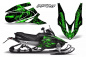 Preview: Nightwolf Grün für Yamaha Apex 2006-2020