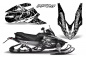 Preview: Nightwolf Weiß für Yamaha Apex 2006-2020