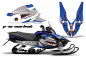 Preview: P40-Warhawk Blau für Yamaha Vector RS 2012-2016