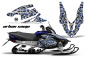 Preview: Urban Camo Blau für Yamaha Vector RS 2012-2016