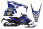 Preview: Mad-Hatter Background = Blue, Design color = Blue for Yamaha Viper SR/SRT/RTX/SE 2014-2016