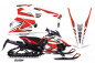 Preview: Slash Background = White, Design color = Red for Yamaha Viper SR/SRT/RTX/SE 2014-2016