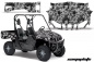 Preview: Camoplate Silver for Yamaha Rhino 700/660/450