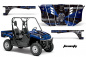 Preview: Toxicity Background = Black, Design color = Blue for Yamaha Rhino 700/660/450