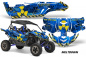 Preview: Meltdown Background = Blue, Design color = Yellow for Yamaha YXZ 1000R