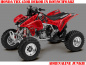 Preview: Adrenaline Junkie Red-Black for Honda TRX 450R 2004-2016