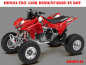 Preview: Arsenal Red for Honda TRX 450R 2004-2016