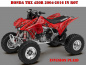 Preview: Invision Plaid Red for Honda TRX 450R 2004-2016