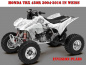 Preview: Invision Plaid White for Honda TRX 450R 2004-2016