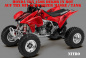 Preview: Nitro Red, Fire Color = Design color for Honda TRX 450R 2004-2016