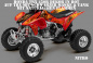 Preview: Nitro Red, Fire Color = Natural for Honda TRX 450R 2004-2016