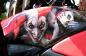 Preview: Joker Background Black, Joker color Red-White for Honda TRX 700xx