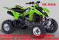 Preview: Joker Hintergrund Grün, Jokerfarbe Schwarz-Weiß für Suzuki LTZ 400 2003-2008