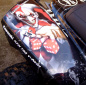 Preview: Joker Background Black, Joker color Rot-White for Kawasaki KFX 700