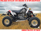 Preview: Adrenaline Junkie Black-White for Polaris Outlaw 450/500/525 2006-2008