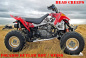 Preview: Head Creeps Red-White for Polaris Outlaw 450/500/525 2006-2008
