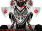 Preview: Joker Background White, Joker color Red-White for Polaris Outlaw 450/500/525 2006-2008
