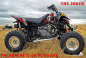 Preview: Joker Background Black, Joker color Red-White for Polaris Outlaw 450/500/525 2006-2008