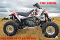 Preview: Joker Background White, Joker color Red-White for Polaris Outlaw 450/500/525 2006-2008