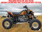 Preview: Nitro Black, Fire Color = Natural for Polaris Outlaw 450/500/525 2006-2008