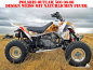Preview: Nitro White, Fire Color = Natural for Polaris Outlaw 450/500/525 2006-2008