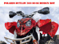 Preview: Nitro Red, Fire Color = Design color for Polaris Outlaw 450/500/525 2006-2008