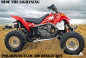 Preview: Ride the Lightning Red for Polaris Outlaw 450/500/525 2006-2008