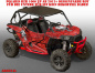 Preview: Arsenal Rot für Polaris RZR 1000 XP/Turbo 2 Türer 2013-2018