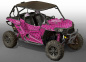 Preview: Invision Plaid Pink für Polaris RZR 1000 XP/Turbo 2 Türer 2013-2018