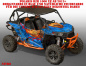 Preview: Nitro Blau, Feuerfarbe = Natürlich für Polaris RZR 1000 XP/Turbo 2 Türer 2013-2018