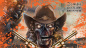 Preview: Zombie Outlaw Splatter Orange für Polaris RZR 1000 XP/Turbo 2 Türer 2013-2018