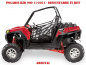 Preview: Arsenal Rot für Polaris RZR 900XP - 2011-2014