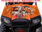 Preview: Joker Hintergrund Orange, Jokerfarbe Schwarz-Weiß für Polaris RZR 900XP - 2011-2014