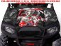 Preview: Joker Hintergrund Schwarz, Jokerfarbe Rot-Weiß für Polaris RZR 900XP - 2011-2014