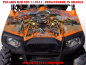 Preview: Zombie Outlaw Splatter Orange für Polaris RZR 900XP - 2011-2014