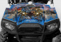 Preview: Zombie Outlaw Splatter Voodoo Blau für Polaris RZR 900XP - 2011-2014