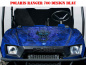 Preview: Nitro Blau, Feuerfarbe = Dekorfarbe für Polaris Ranger 500XP/700XP 2005-2008