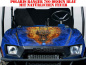 Preview: Nitro Blau, Feuerfarbe = Natürlich für Polaris Ranger 500XP/700XP 2005-2008