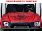 Preview: Nitro Rot, Feuerfarbe = Dekorfarbe für Polaris Ranger 500XP/700XP 2005-2008