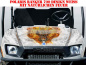 Preview: Nitro Weiß, Feuerfarbe = Natürlich für Polaris Ranger 500XP/700XP 2005-2008