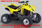 Preview: Adrenaline Junkie Gelb für Suzuki LTZ 400 2003-2008