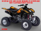 Preview: Nitro Schwarz, Feuerfarbe = Natürlich für Suzuki LTZ 400 2003-2008