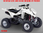 Preview: Nitro Weiß, Feuerfarbe = Dekorfarbe für Suzuki LTZ 400 2003-2008