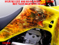 Preview: Nitro Gelb, Feuerfarbe = Natürlich für Suzuki LTZ 400 2003-2008