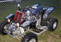 Preview: Head Creeps Schwarz für Yamaha Banshee YFZ 350
