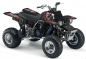 Preview: Joker Hintergrund Schwarz, Jokerfarbe Rot-Weiß für Yamaha Banshee YFZ 350