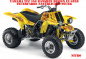Preview: Nitro Gelb, Feuerfarbe = Natürlich für Yamaha Banshee YFZ 350