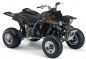 Preview: Zombie Outlaw Splatter Schwarz für Yamaha Banshee YFZ 350
