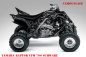 Preview: Camo Schwarz für Yamaha Raptor YFM 700 R 2006-2012